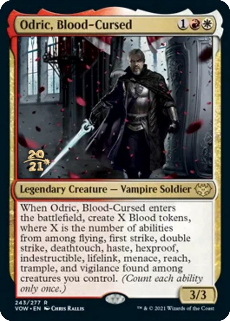 Image for Odric, Blood-Cursed (243) (PRE) - Magic: The Gathering