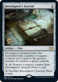 Image for Investigator's Journal (258) (PRE) - Magic: The Gathering