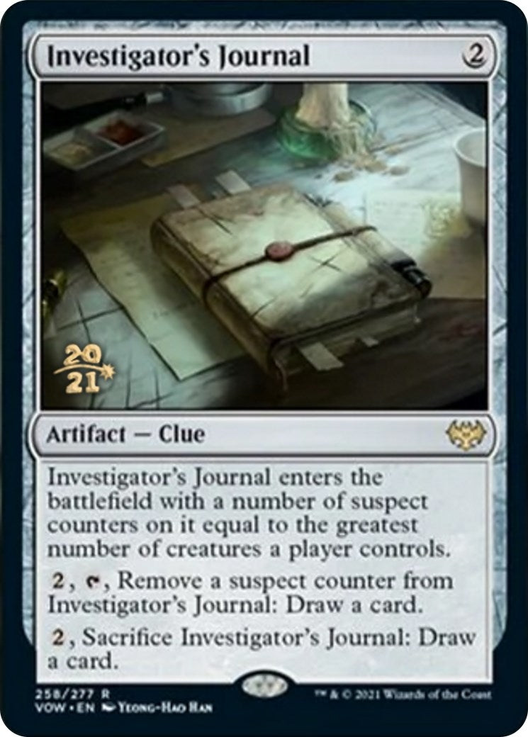 Image for Investigator's Journal (258) (PRE) - Magic: The Gathering