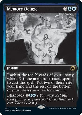 Image for Memory Deluge (62) (DBL) - Magic: The Gathering