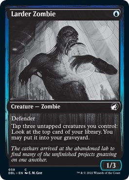 Image for Larder Zombie (58) (DBL) - Magic: The Gathering