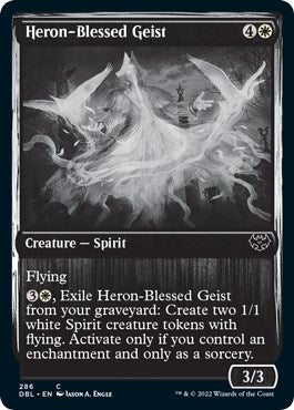 Image for Heron-Blessed Geist (286) (DBL) - Magic: The Gathering
