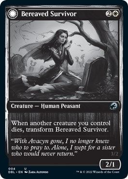 Image for Bereaved Survivor (4) (DBL) - Magic: The Gathering