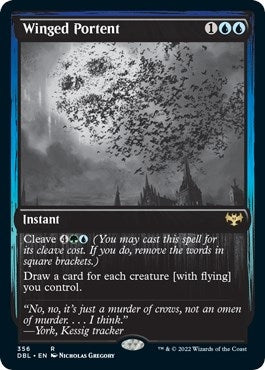 Image for Winged Portent (356) (DBL) - Magic: The Gathering