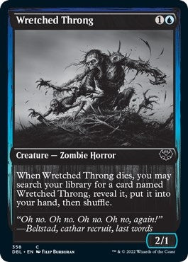 Image for Wretched Throng (358) (DBL) - Magic: The Gathering