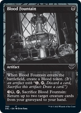 Image for Blood Fountain (362) (DBL) - Magic: The Gathering