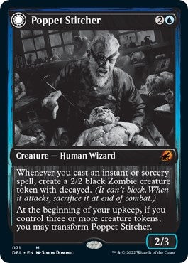 Image for Poppet Stitcher (71) (DBL) - Magic: The Gathering