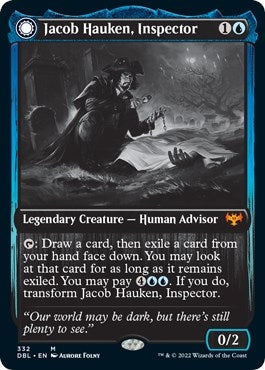 Image for Jacob Hauken, Inspector (332) (DBL) - Magic: The Gathering