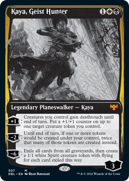 Image for Kaya, Geist Hunter (507) (DBL) - Magic: The Gathering