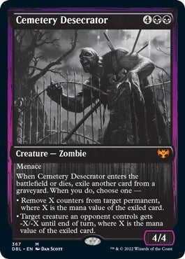 Image for Cemetery Desecrator (367) (DBL) - Magic: The Gathering