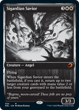 Image for Sigardian Savior (34) (DBL) - Magic: The Gathering