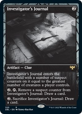 Image for Investigator's Journal (525) (DBL) - Magic: The Gathering