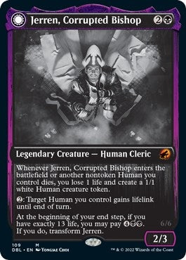 Image for Jerren, Corrupted Bishop (109) (DBL) - Magic: The Gathering