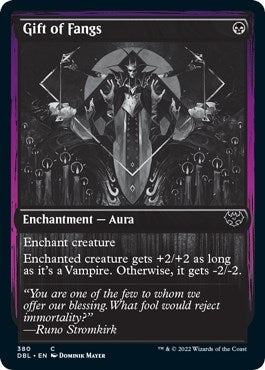 Image for Gift of Fangs (380) (DBL) - Magic: The Gathering