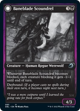 Image for Baneblade Scoundrel (85) (DBL) - Magic: The Gathering