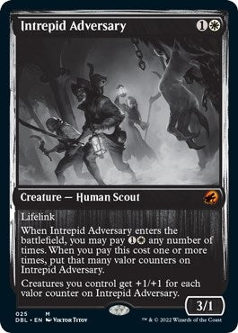 Image for Intrepid Adversary (25) (DBL) - Magic: The Gathering