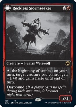 Image for Reckless Stormseeker (157) (DBL) - Magic: The Gathering