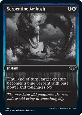 Image for Serpentine Ambush (344) (DBL) - Magic: The Gathering