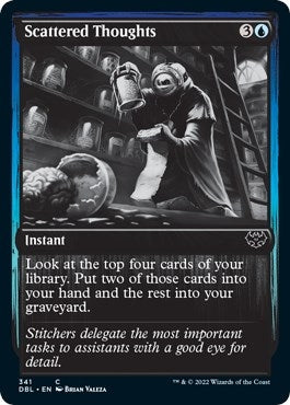 Image for Scattered Thoughts (341) (DBL) - Magic: The Gathering