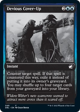 Image for Devious Cover-Up (48) (DBL) - Magic: The Gathering