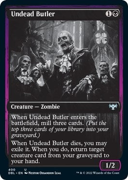 Image for Undead Butler (400) (DBL) - Magic: The Gathering