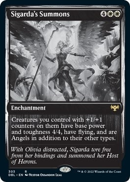 Image for Sigarda's Summons (303) (DBL) - Magic: The Gathering