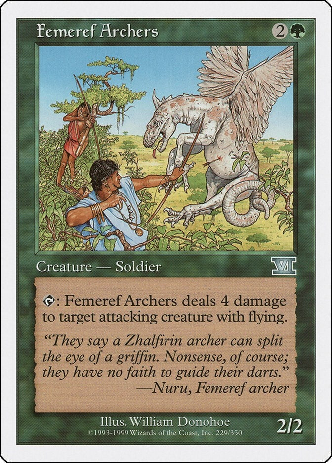 Image for Femeref Archers (229) (6ED) - Magic: The Gathering