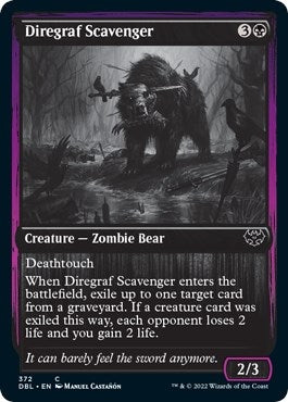 Image for Diregraf Scavenger (372) (DBL) - Magic: The Gathering