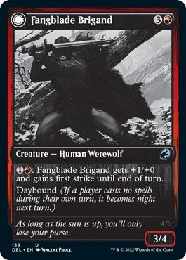 Image for Fangblade Brigand (139) (DBL) - Magic: The Gathering