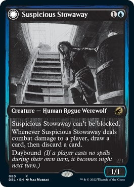 Image for Suspicious Stowaway (80) (DBL) - Magic: The Gathering