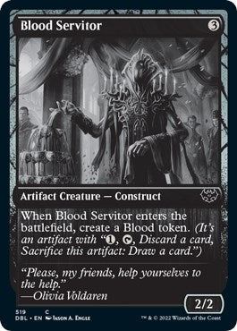 Image for Blood Servitor (519) (DBL) - Magic: The Gathering