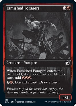 Image for Famished Foragers (138) (DBL) - Magic: The Gathering