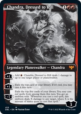 Image for Chandra, Dressed to Kill (416) (DBL) - Magic: The Gathering