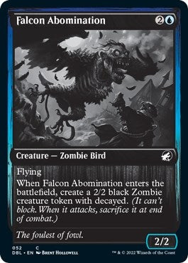 Image for Falcon Abomination (52) (DBL) - Magic: The Gathering