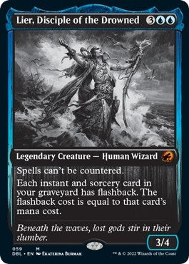 Image for Lier, Disciple of the Drowned (59) (DBL) - Magic: The Gathering