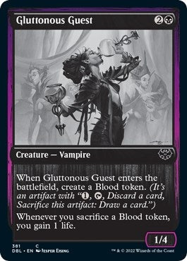 Image for Gluttonous Guest (381) (DBL) - Magic: The Gathering