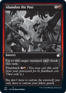 Abandon the Post (127) (DBL)