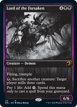 Image for Lord of the Forsaken (110) (DBL) - Magic: The Gathering