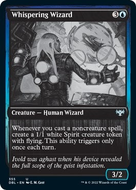 Image for Whispering Wizard (355) (DBL) - Magic: The Gathering