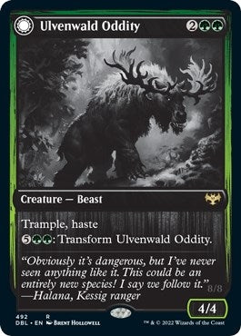 Image for Ulvenwald Oddity (492) (DBL) - Magic: The Gathering