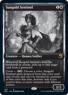 Image for Sungold Sentinel (37) (DBL) - Magic: The Gathering