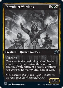 Image for Dawnhart Wardens (216) (DBL) - Magic: The Gathering