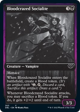 Image for Bloodcrazed Socialite (363) (DBL) - Magic: The Gathering