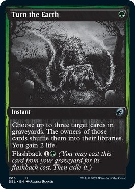 Image for Turn the Earth (205) (DBL) - Magic: The Gathering