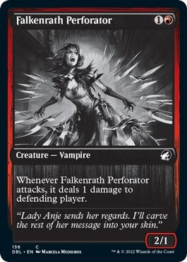 Image for Falkenrath Perforator (136) (DBL) - Magic: The Gathering