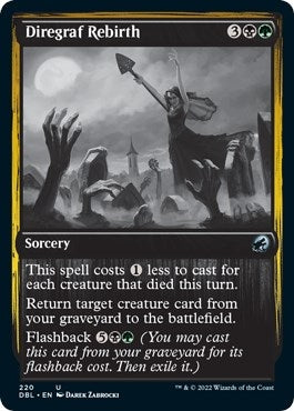 Image for Diregraf Rebirth (220) (DBL) - Magic: The Gathering