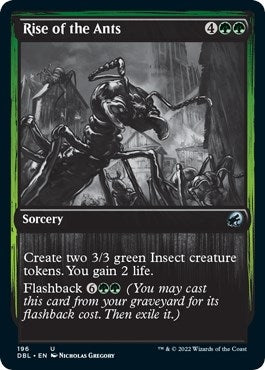 Image for Rise of the Ants (196) (DBL) - Magic: The Gathering