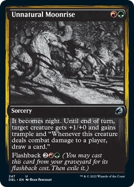 Image for Unnatural Moonrise (247) (DBL) - Magic: The Gathering