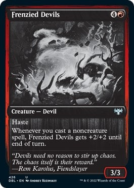 Image for Frenzied Devils (426) (DBL) - Magic: The Gathering