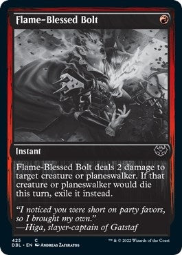 Image for Flame-Blessed Bolt (425) (DBL) - Magic: The Gathering